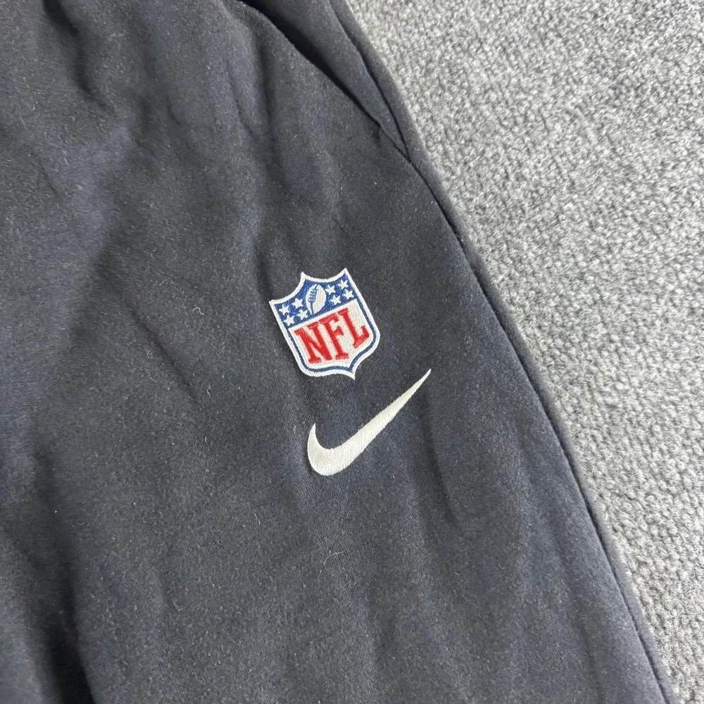 New Orleans Saints Pants Men L Black NFL Football Nike Dri-FIT Sweatpants Issue